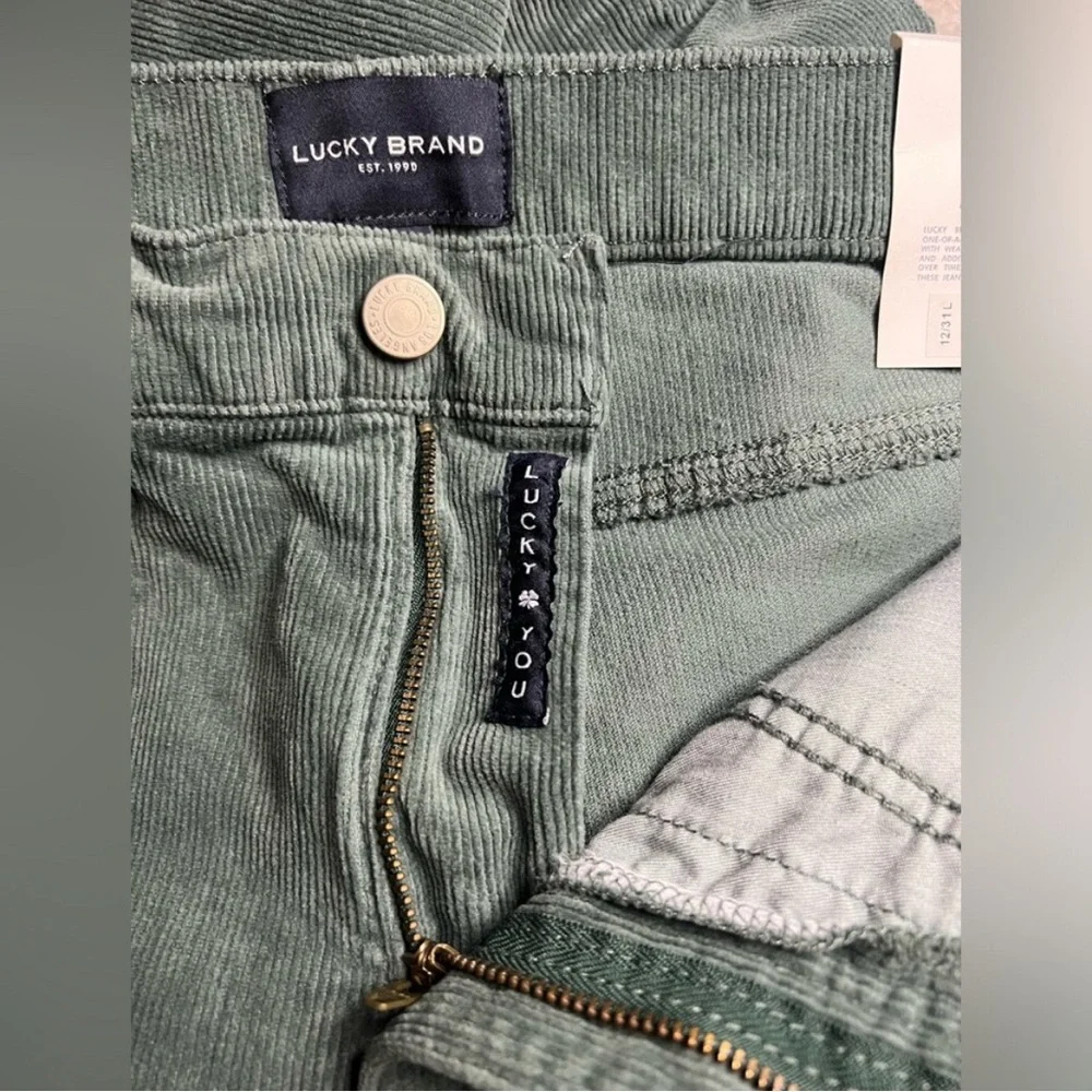 Lucky Brand - High Rise Stevie Flare Corduroy - Size 12/31L - Picture 10 of 16